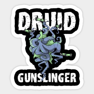 Druid Class Roleplaying Pnp Humor Meme RPG Dungeon Saying Sticker